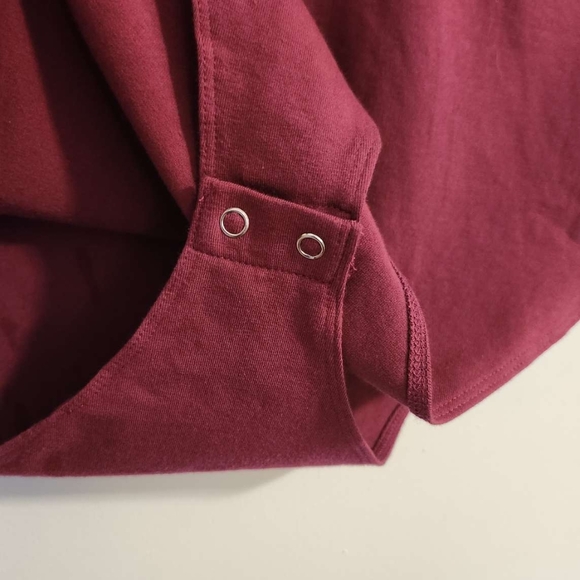 🆕️ ☆ Burgundy Bodysuit - Picture 9 of 12